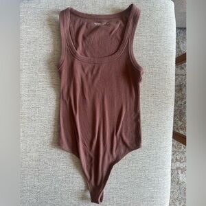 Abercrombie Ribbed Tank Bodysuit